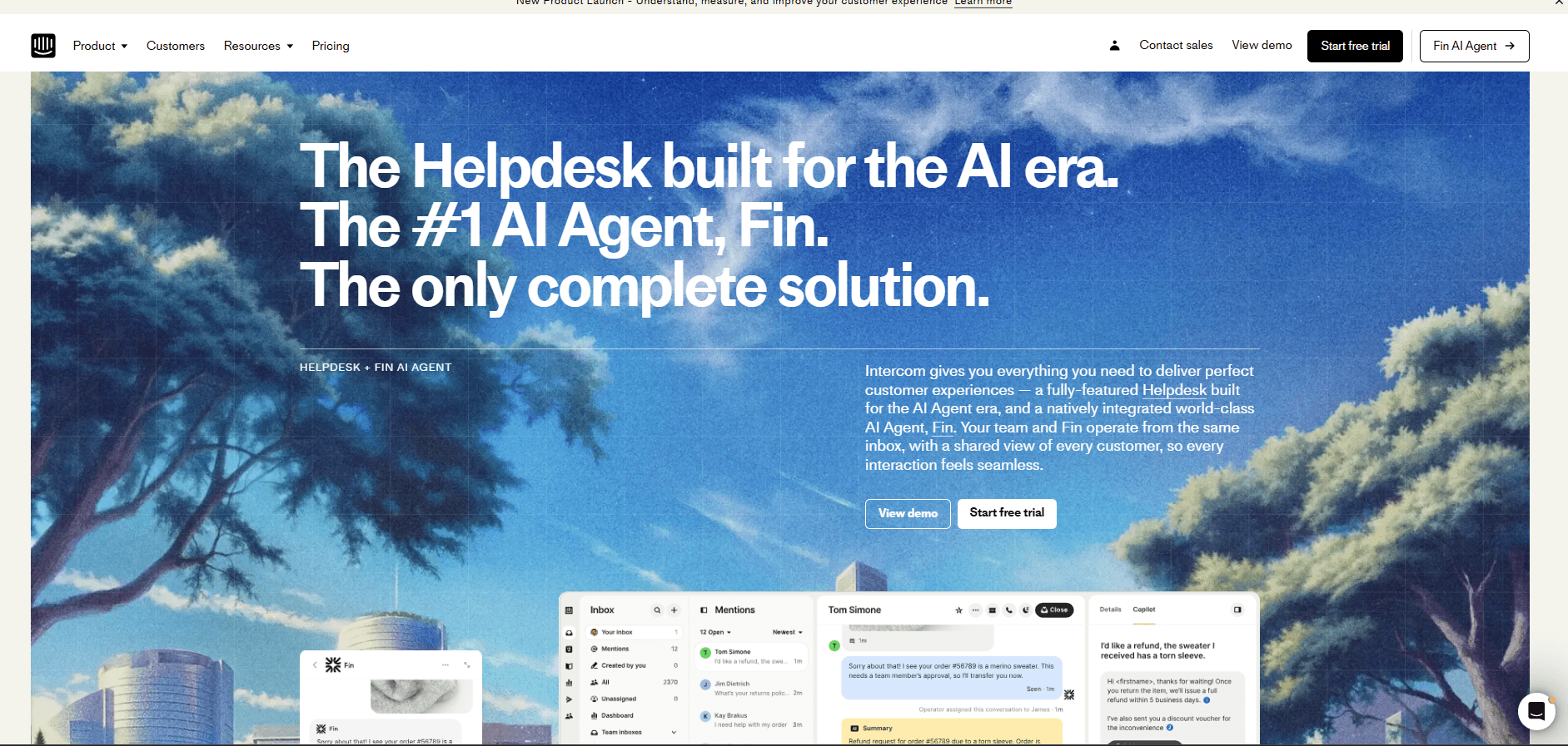 Intercom multi channel chatbot platform