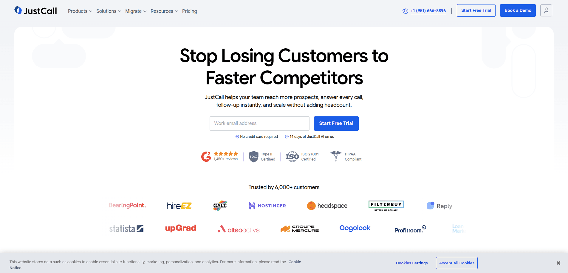 JustCall AI Platform