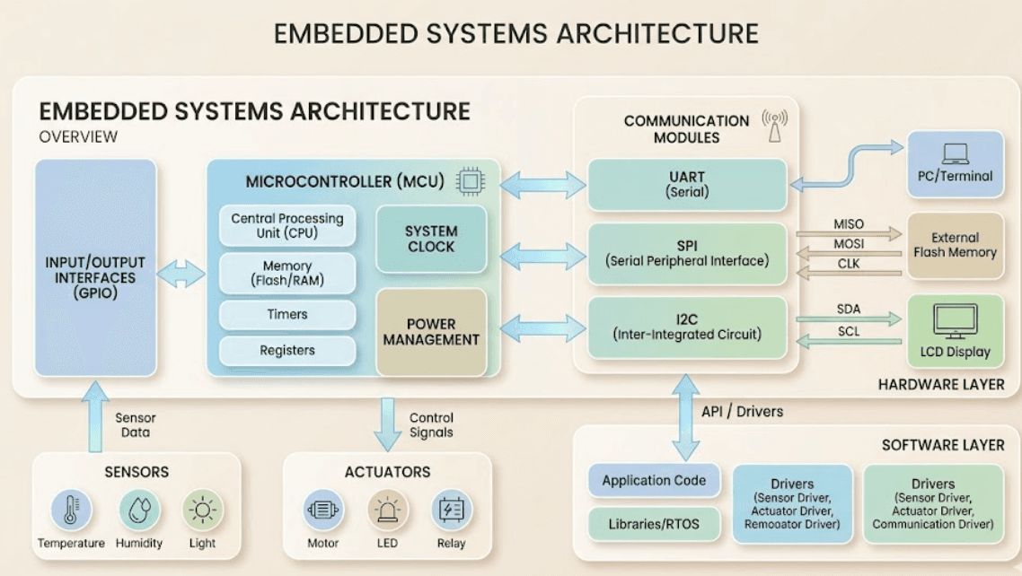 Embedded architecture diagram