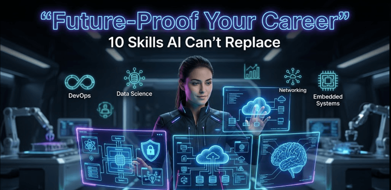 "Future Proof Your Career" 10 Skills AI Can't Replace