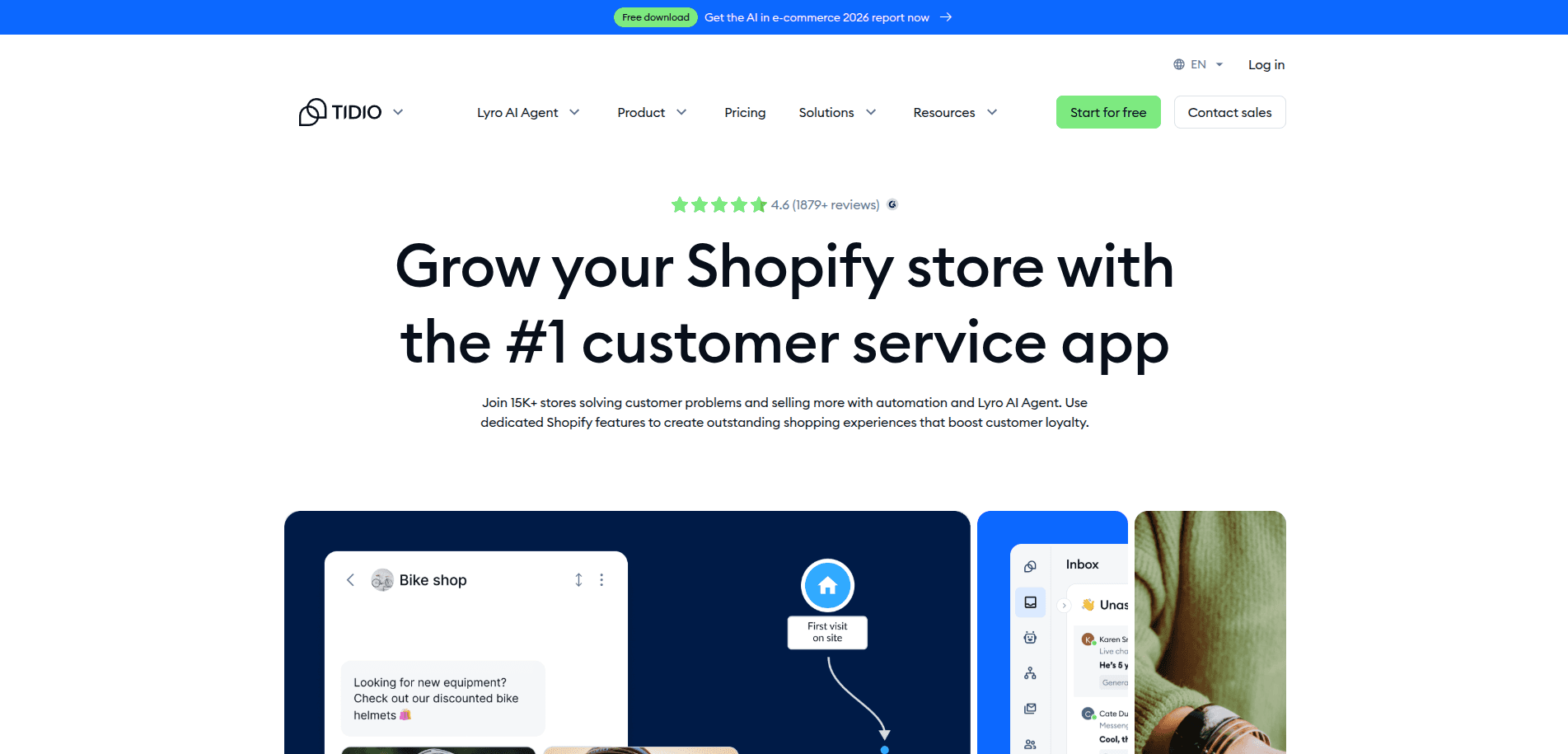 Tidio Website Platform